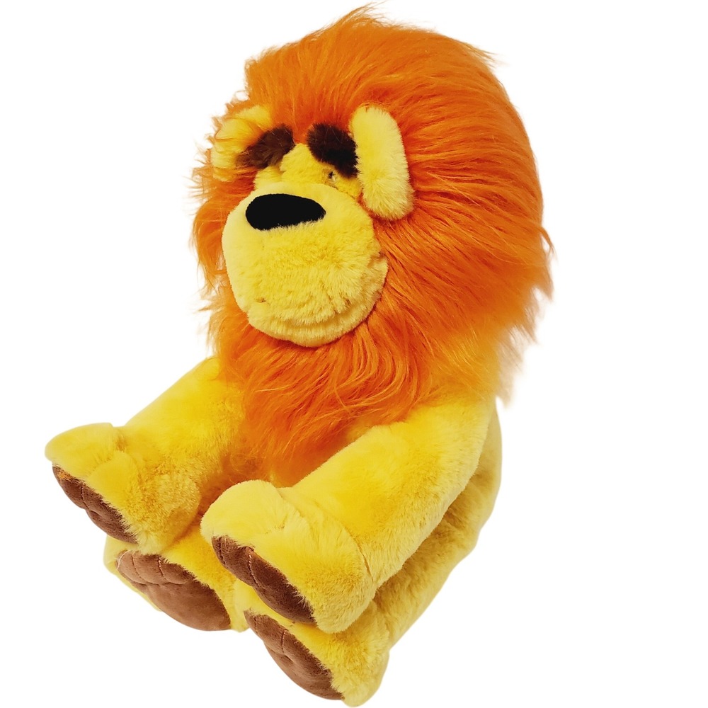 Gigglescape Target Lion Plush Yellow Orange Mane Stuffed Animal 13"2024